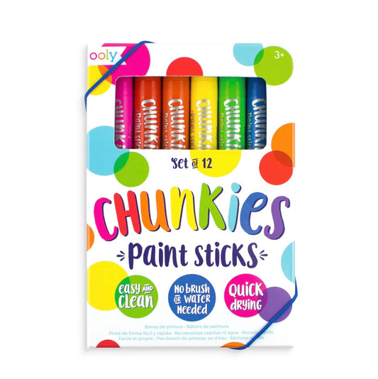 Chunkies Paint Sticks 12 pk