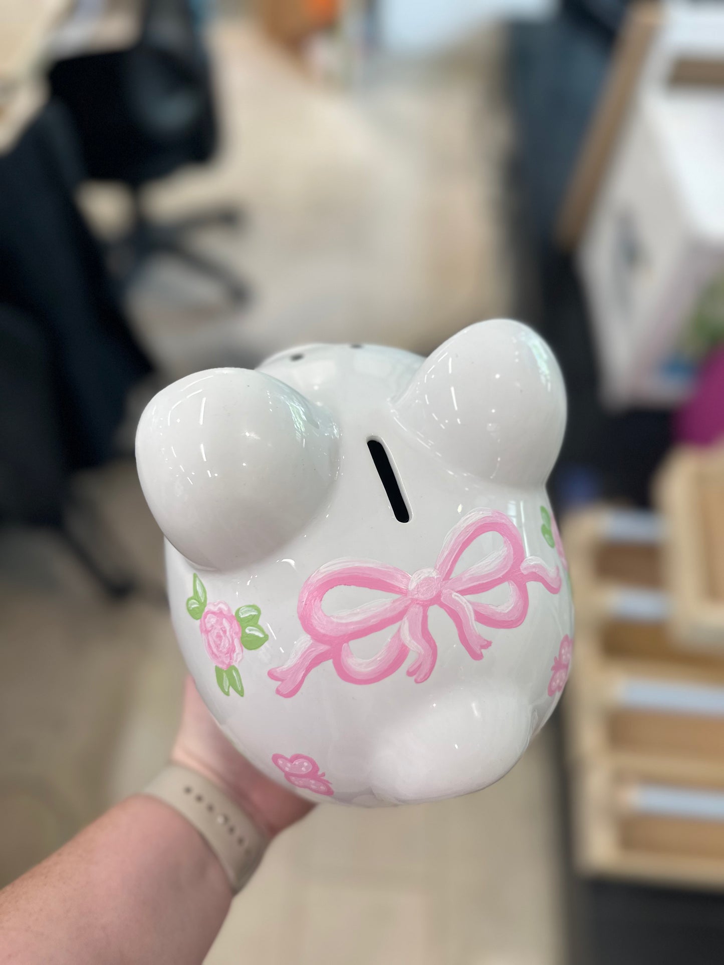 White Piggy Bank