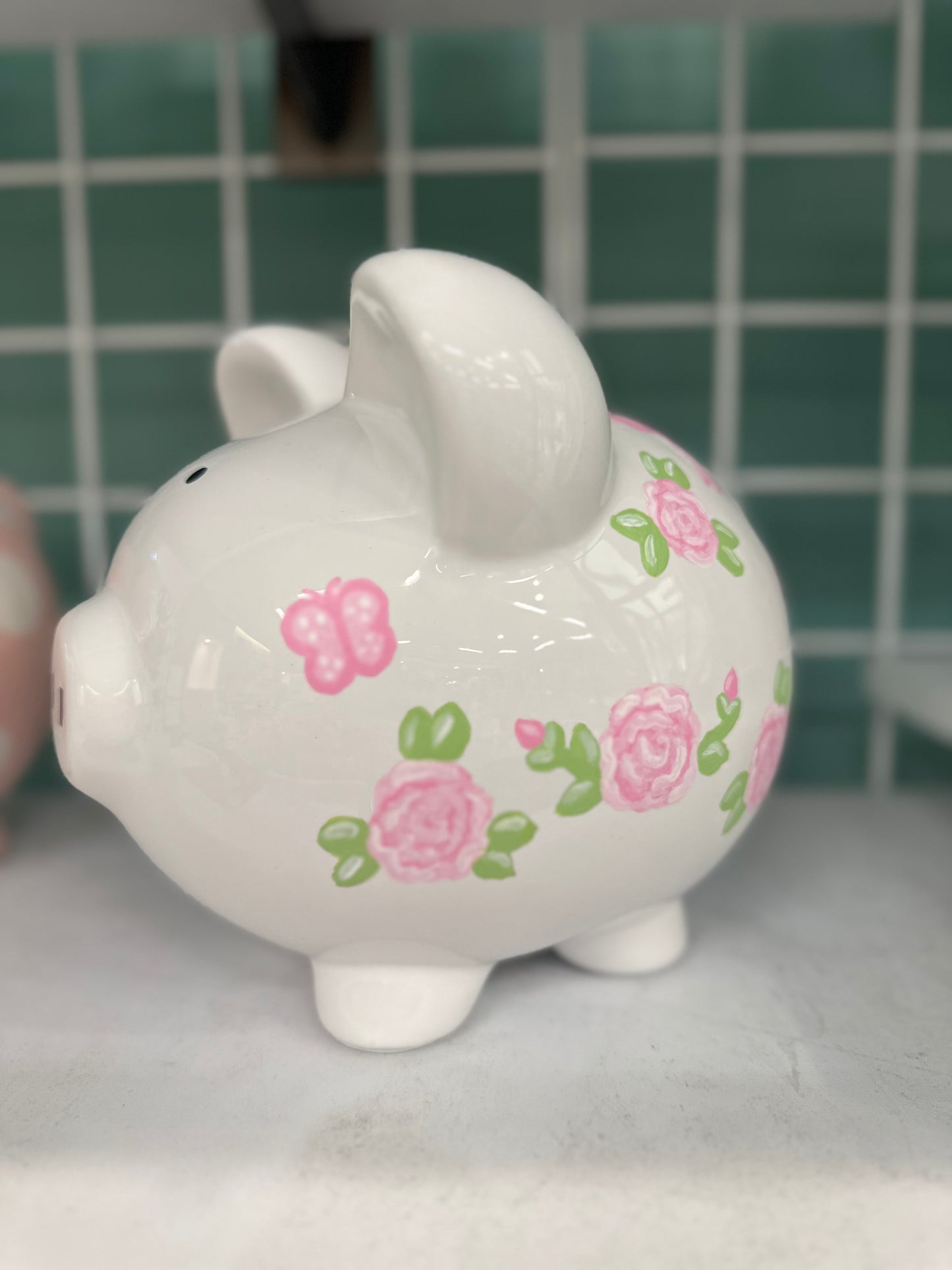 White Piggy Bank