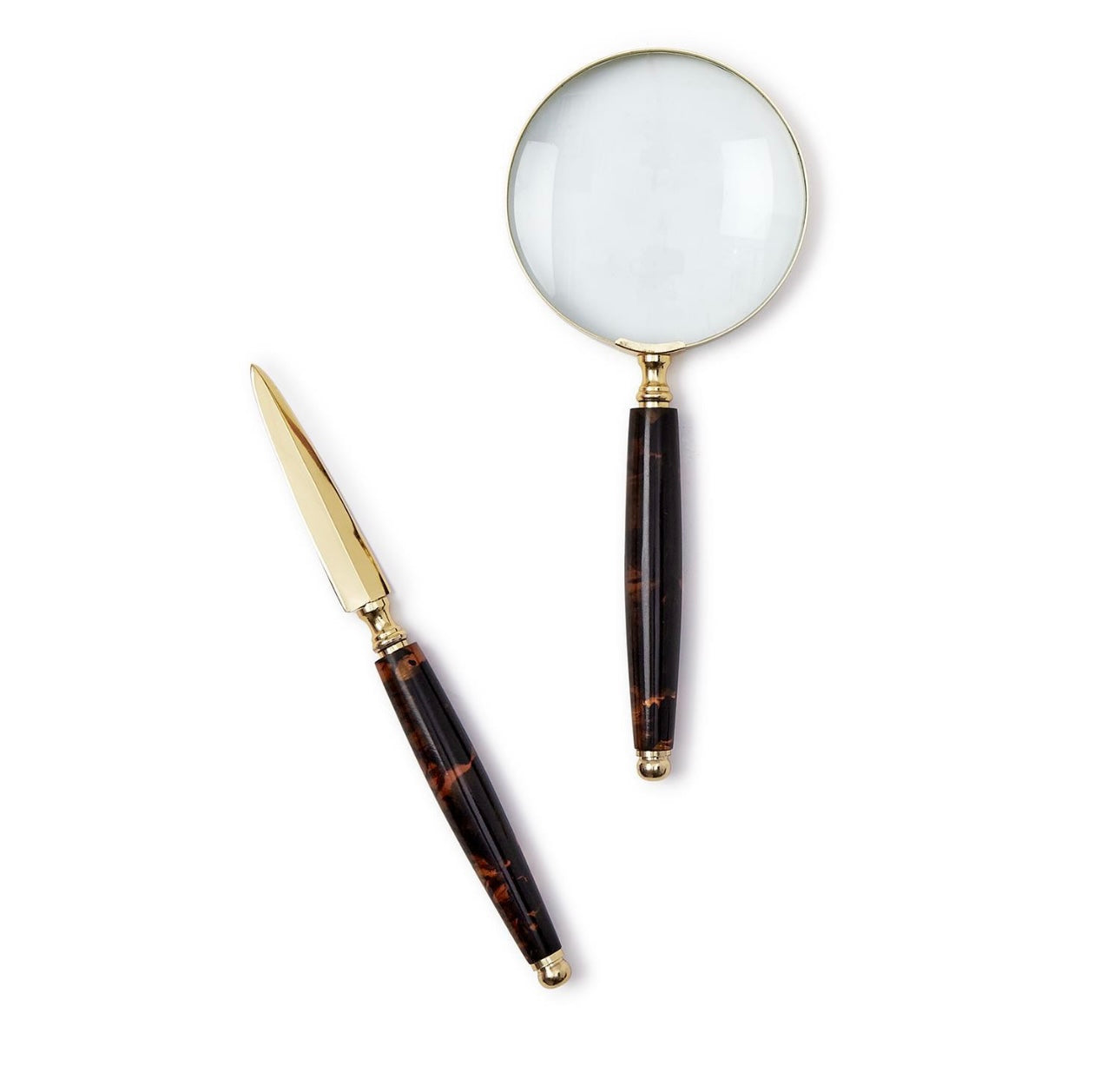 Tortoise Magnifier and Letter Opener