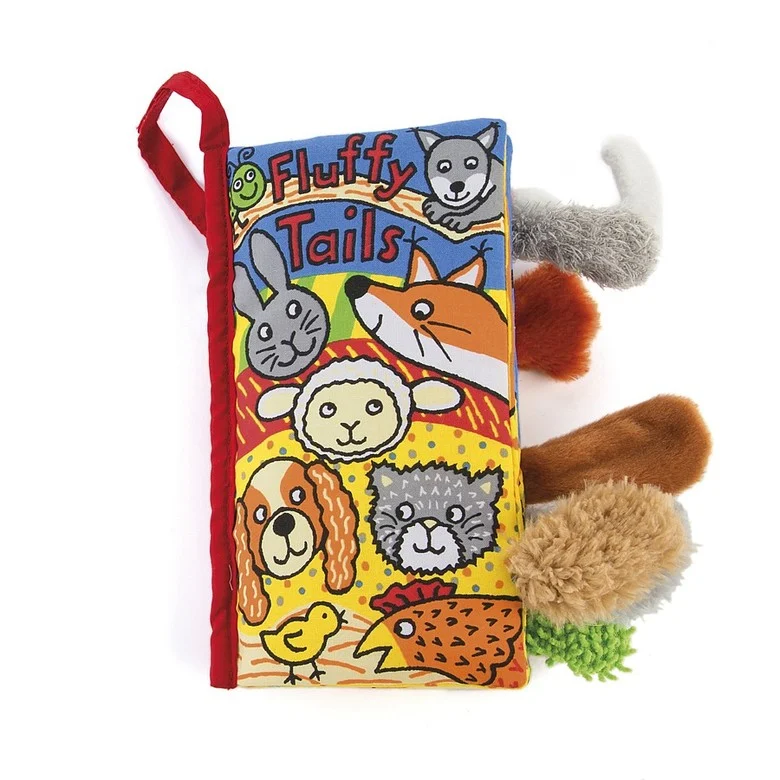 Jellycat Tails Crinkle Book