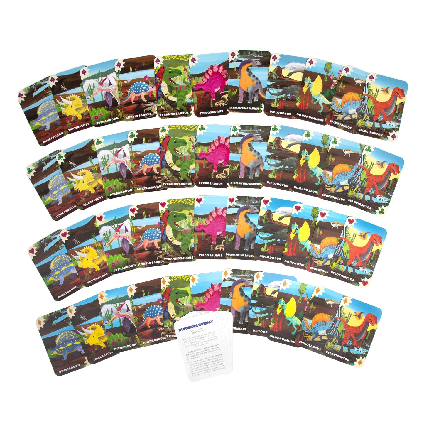 Dino Rummy Card Game