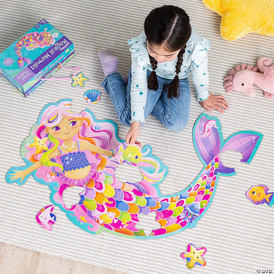 Mermaid Floor Puzzle