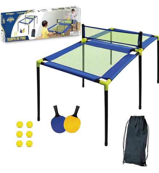 Trampoline Pong Set