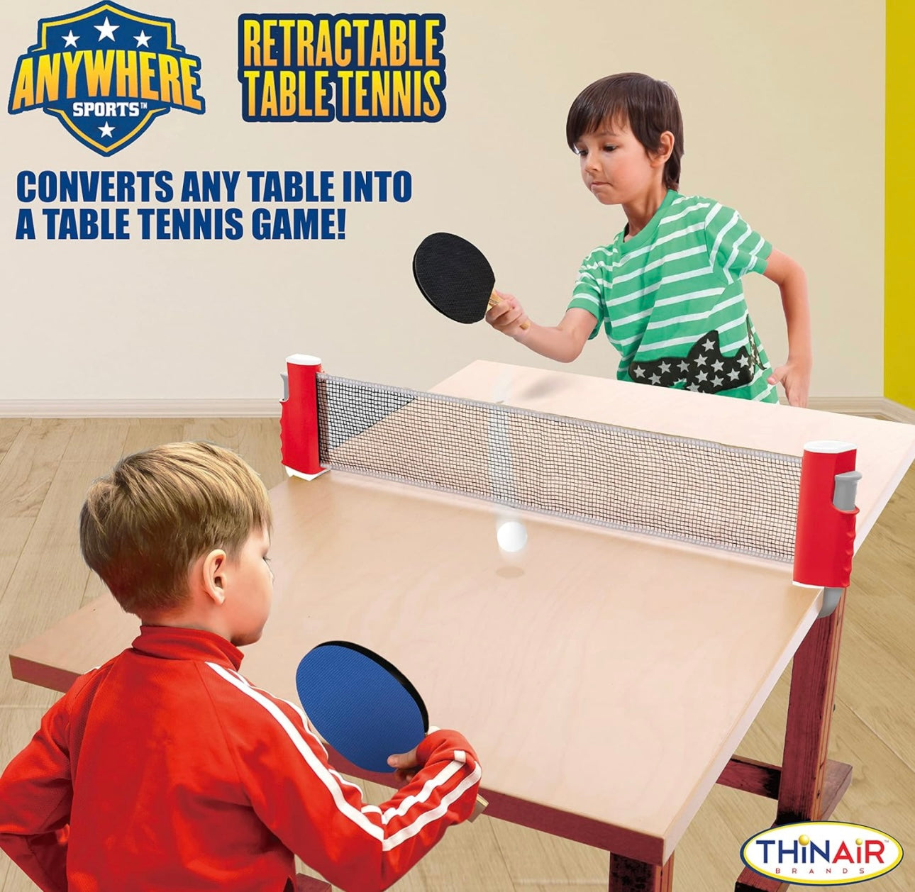 Anywhere Retractable Table Tennis