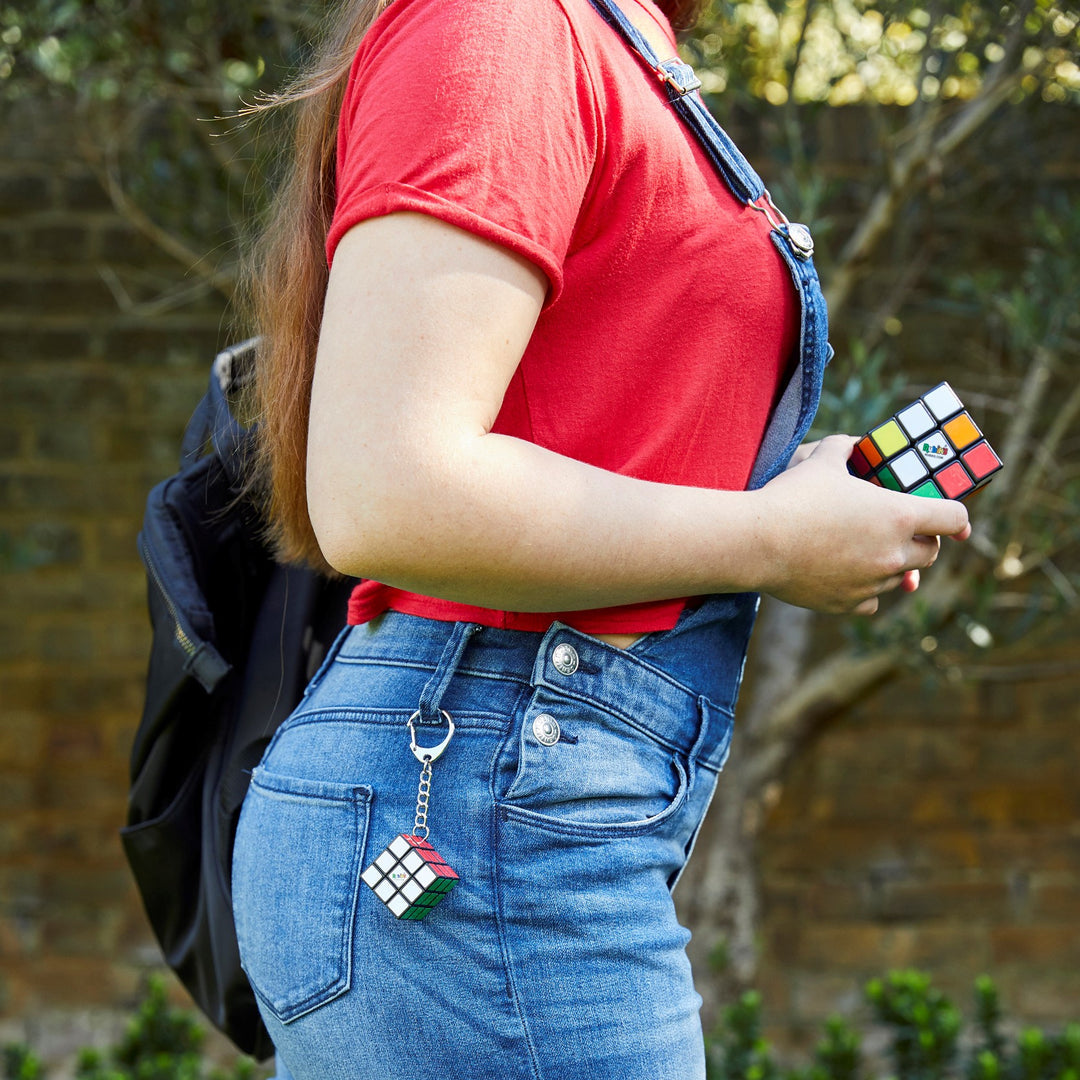 Rubik's Cube Keychain