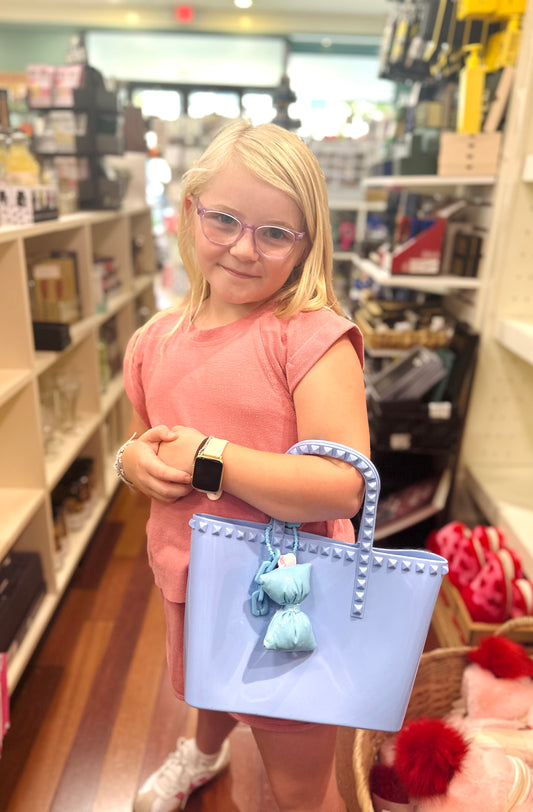 Blue Jelly Tote