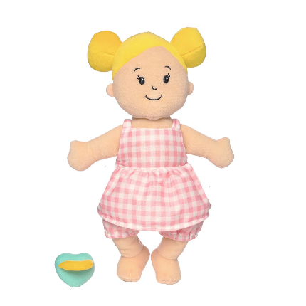 Wee Baby Stella Peach with Blonde Buns