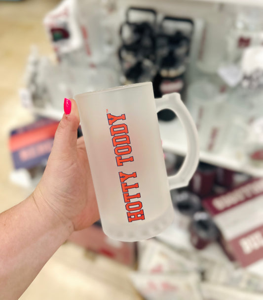 Hotty Toddy 16oz Frosted Glass