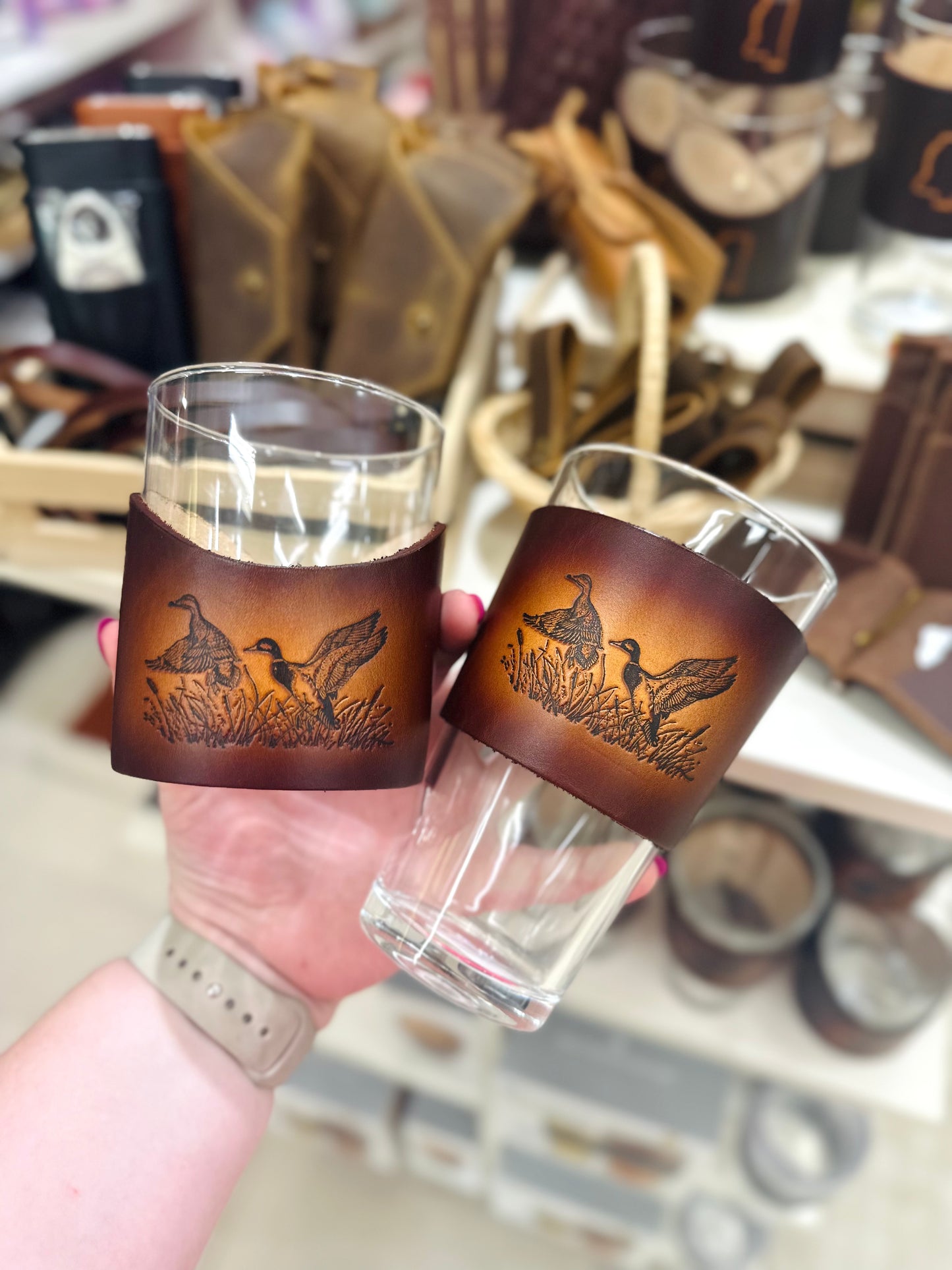 Ducks Beer Glass