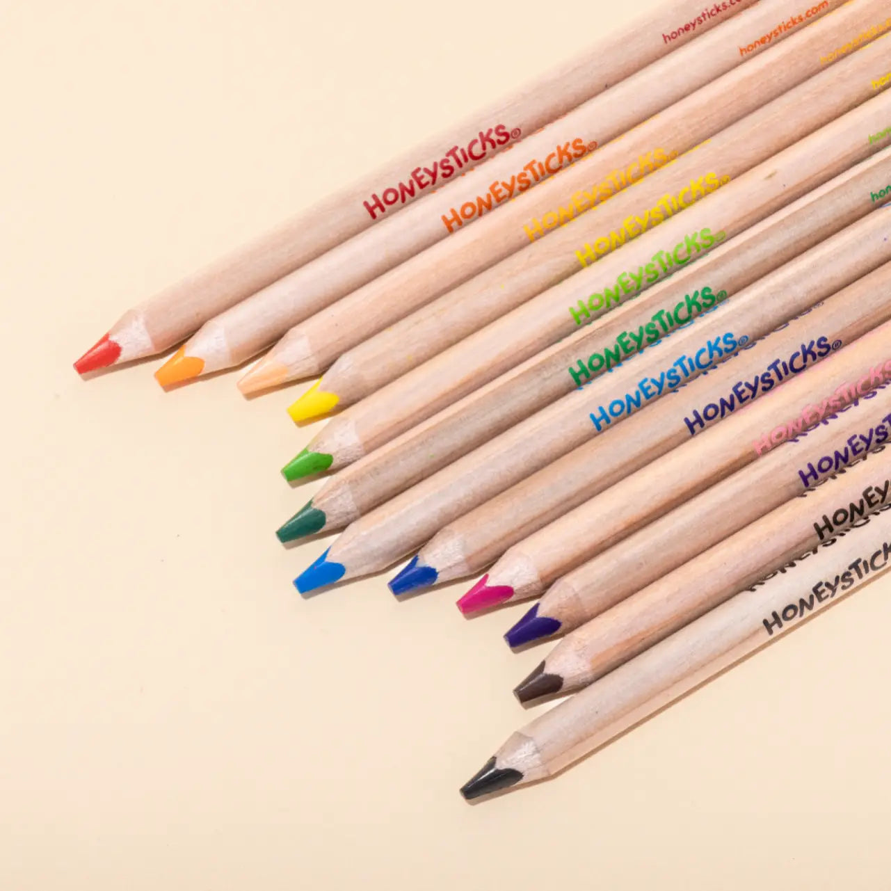 Honeysticks Magic 3-in-1 Beeswax Pencils Jumbo Triangles