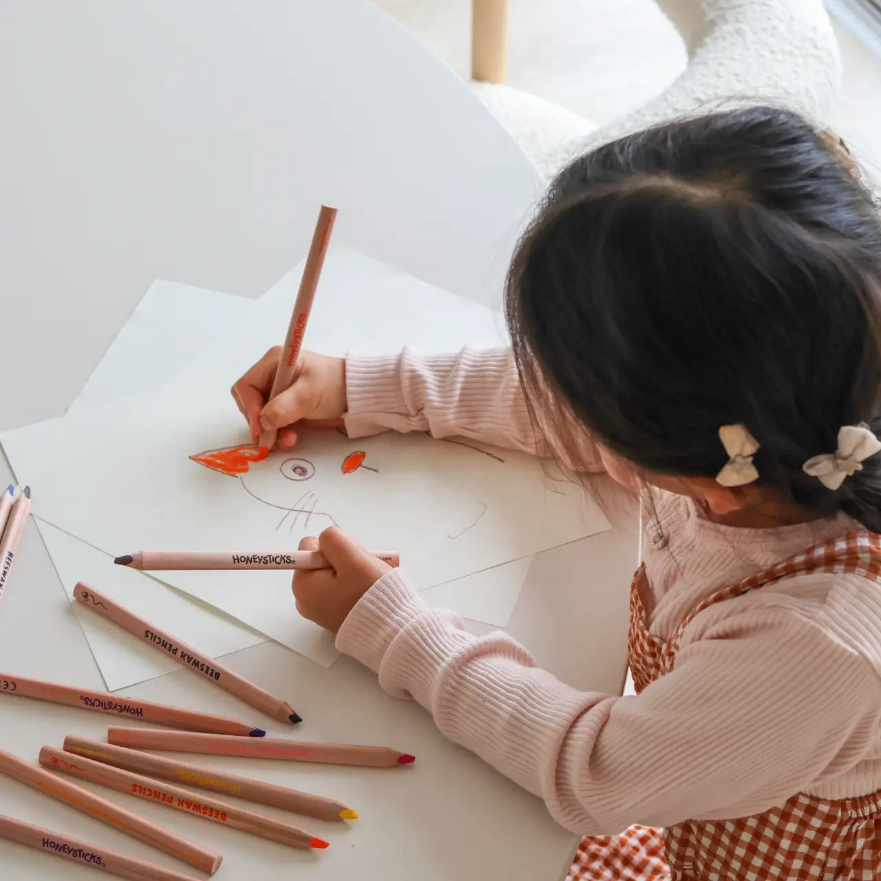 Honeysticks Magic 3-in-1 Beeswax Pencils Jumbo Triangles