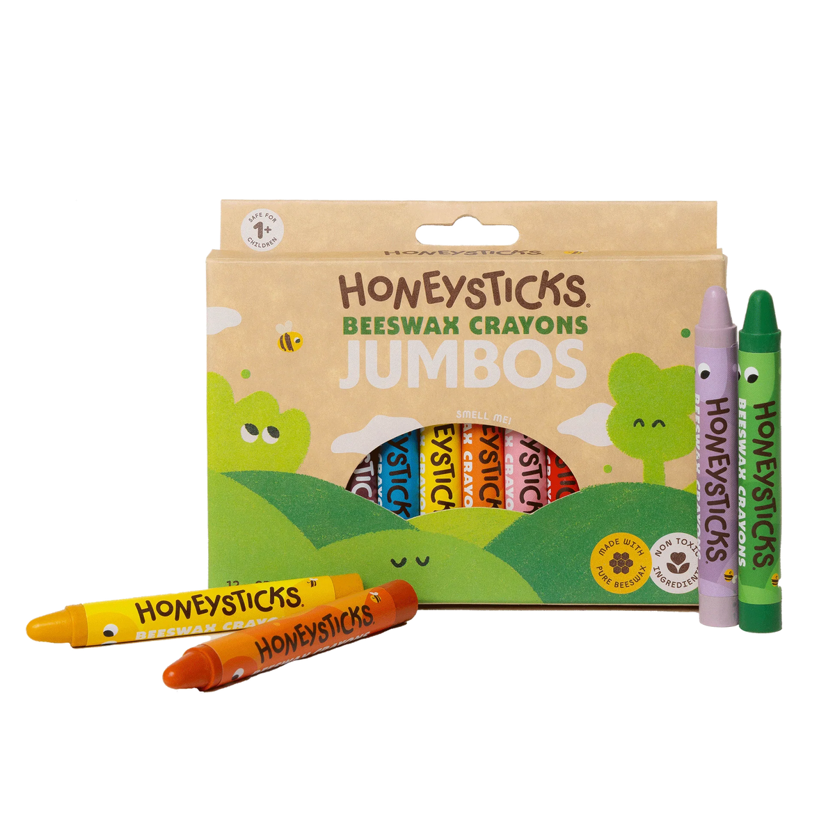 Honeysticks Beeswax Jumbo Crayons