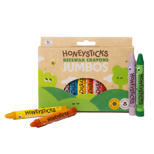 Honeysticks Beeswax Jumbo Crayons