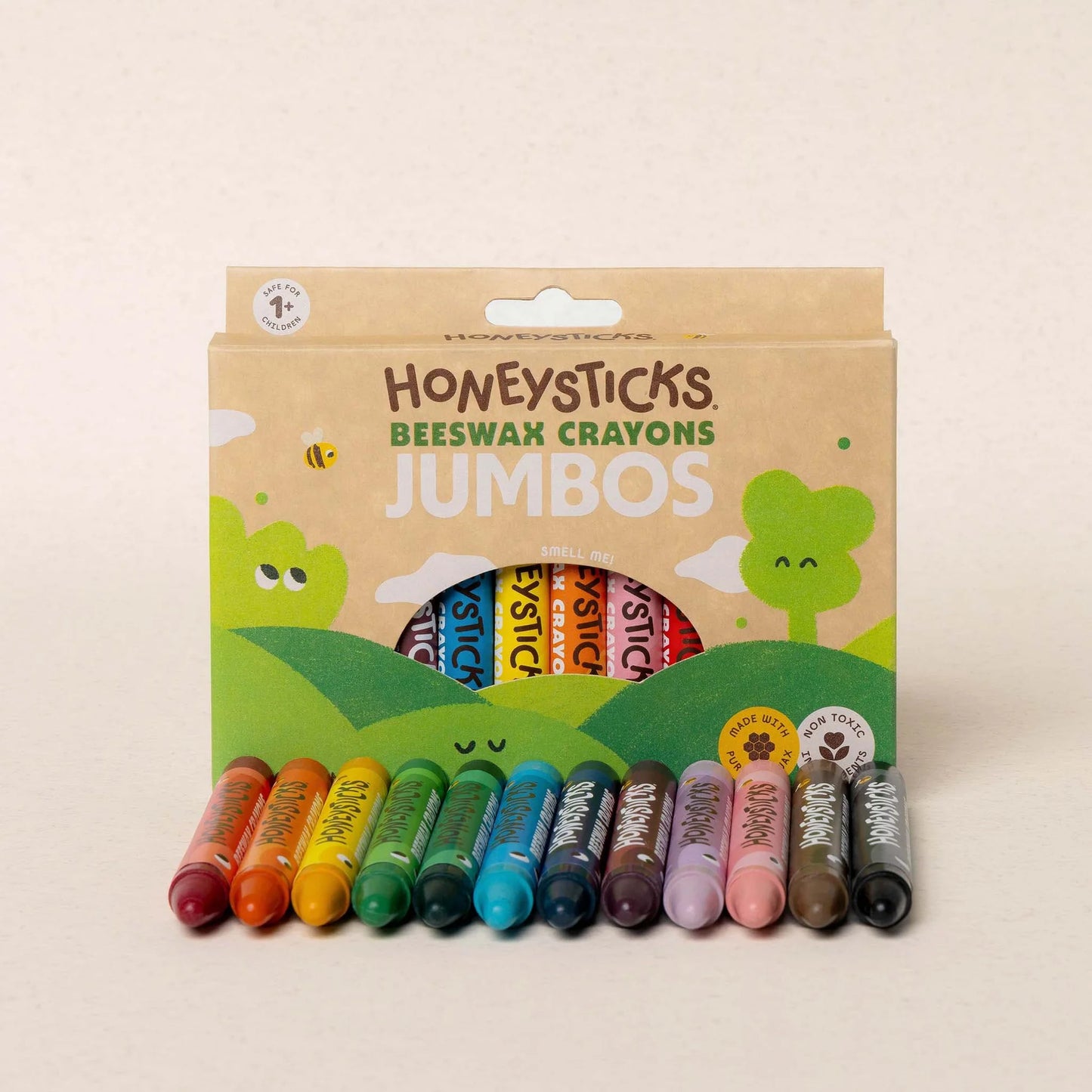 Honeysticks Beeswax Jumbo Crayons