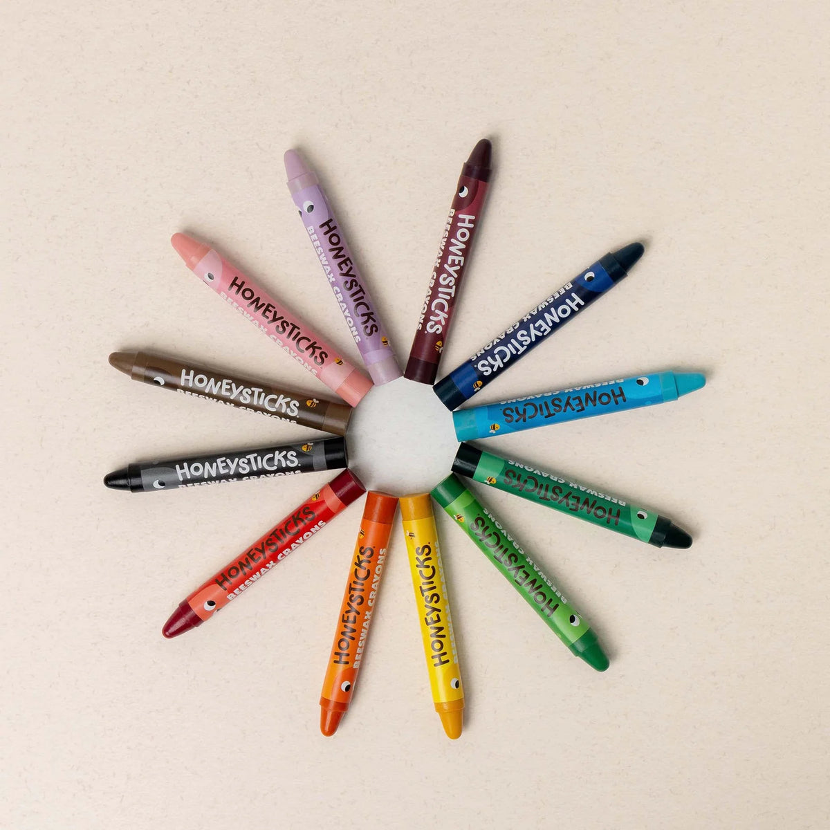 Honeysticks Beeswax Jumbo Crayons