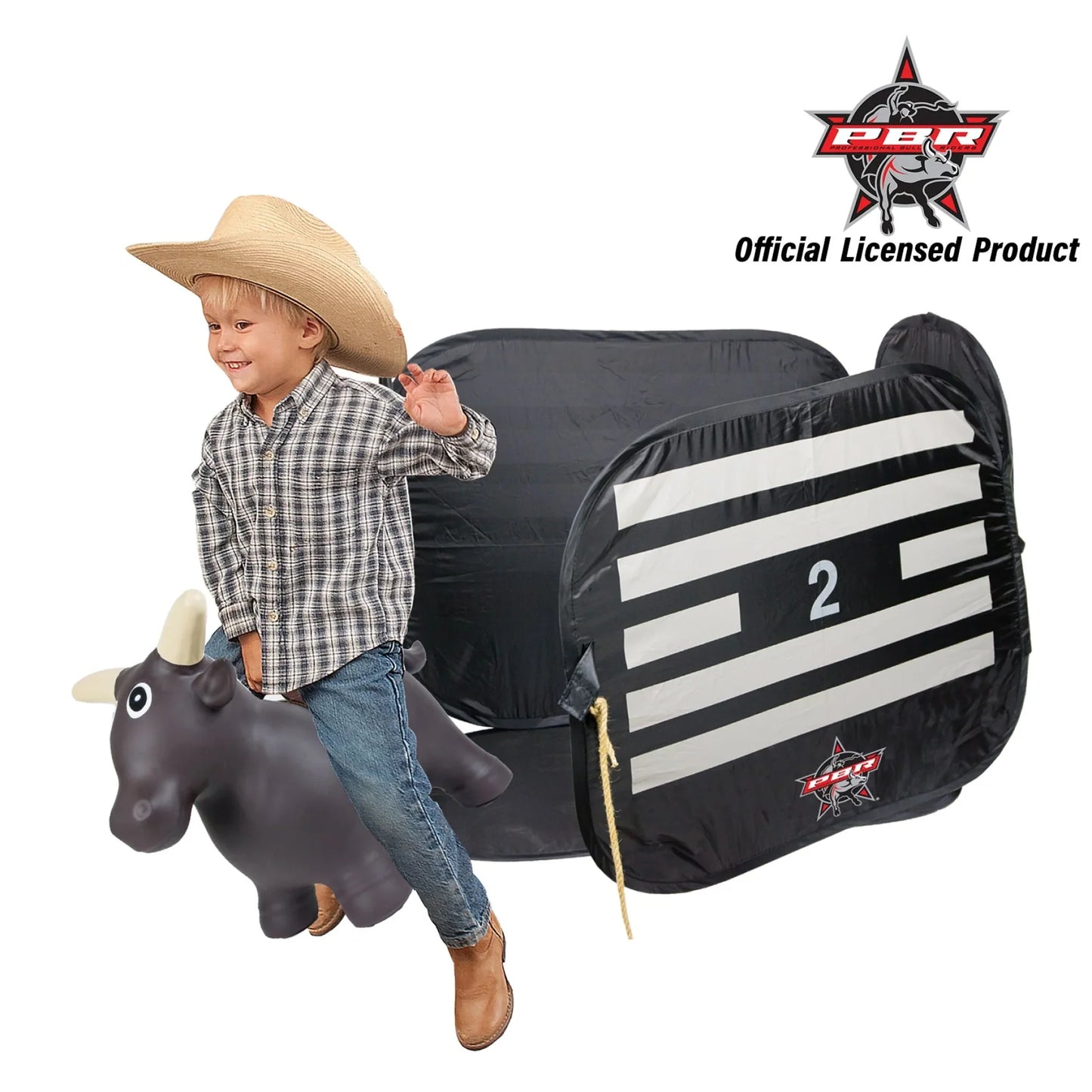 Lil' Bucker Bull & PBR Bucking Chute