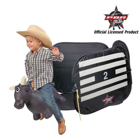 Lil' Bucker Bull & PBR Bucking Chute