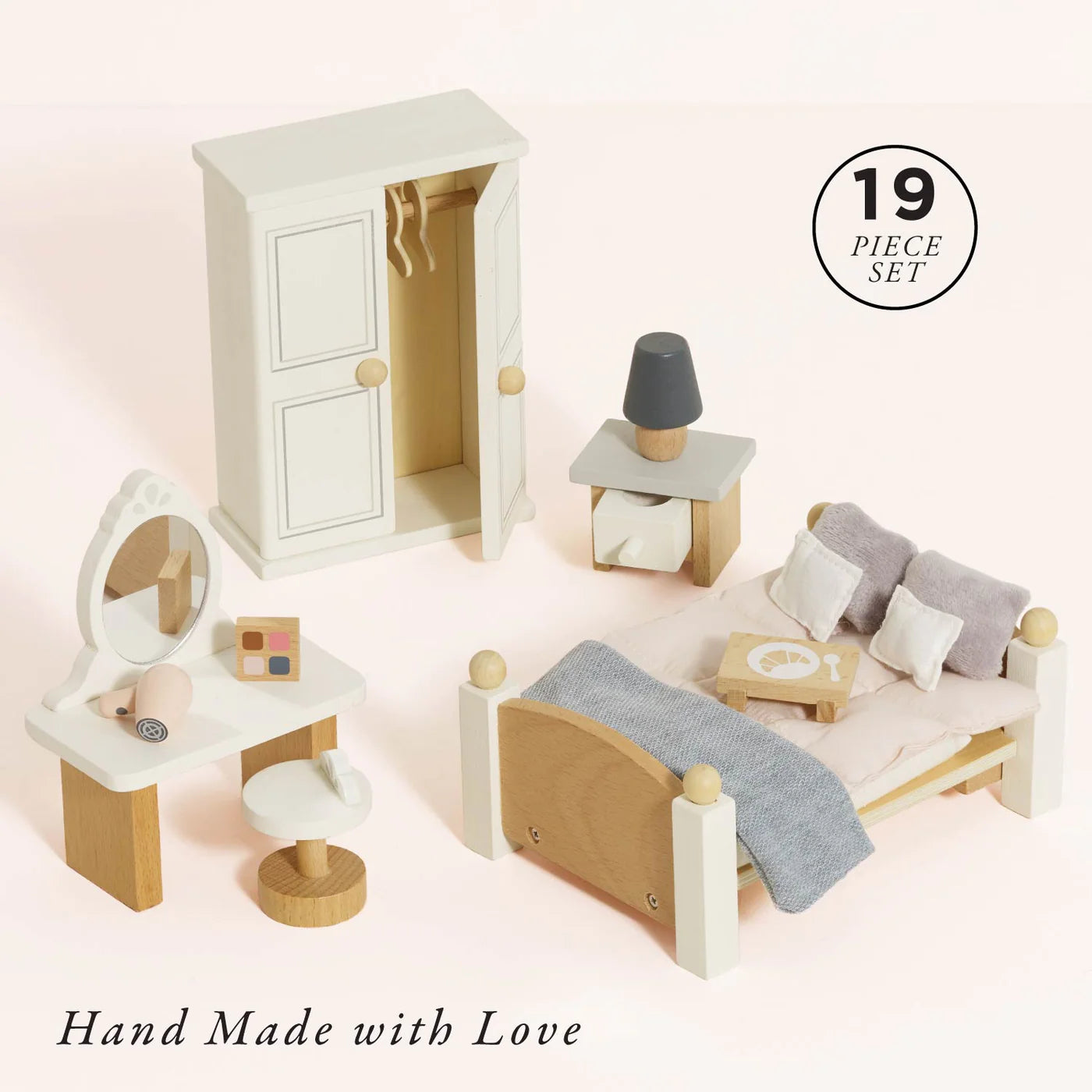 Bedroom Dollhouse Furniture Set