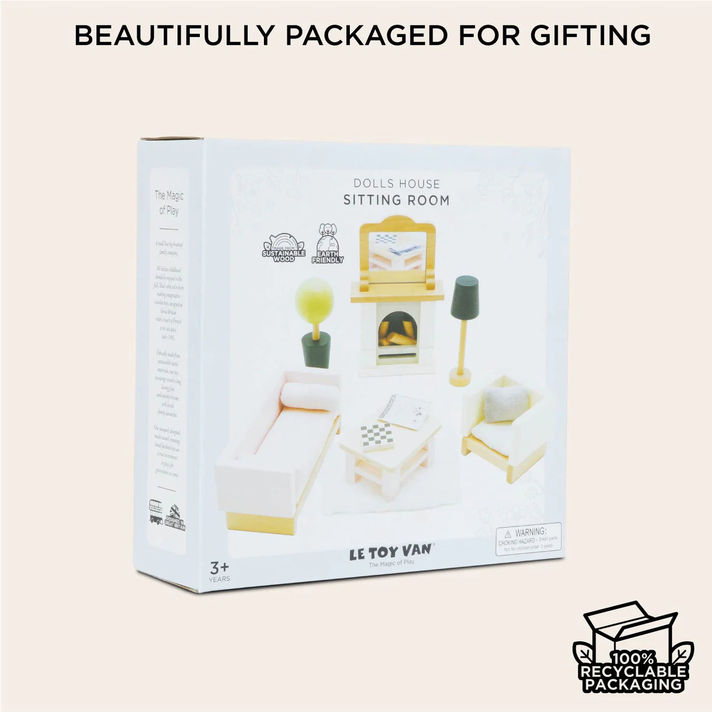 Sitting Room Dollhouse Furniture Set