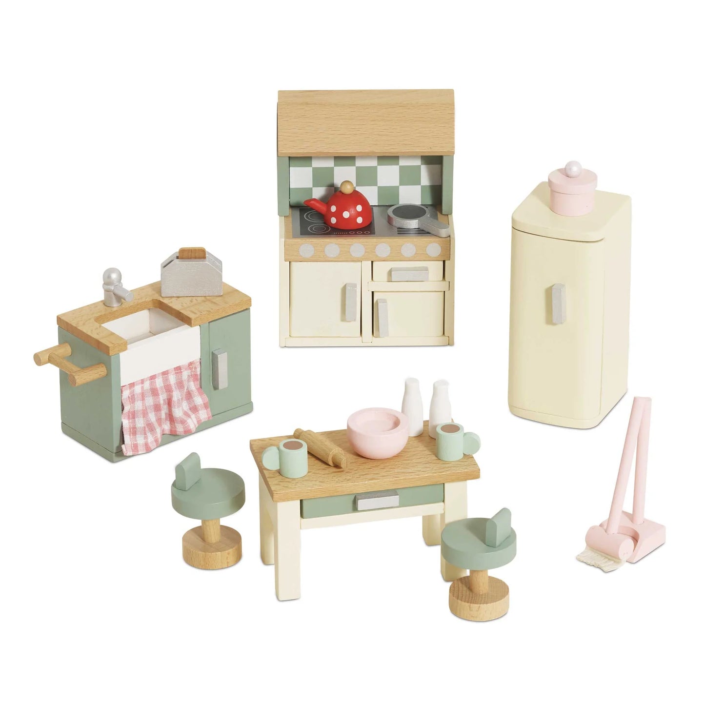 Kitchen Dollhouse Furniture Set