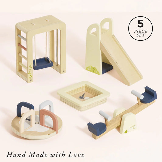 Outdoor Play Dollhouse Furniture Set