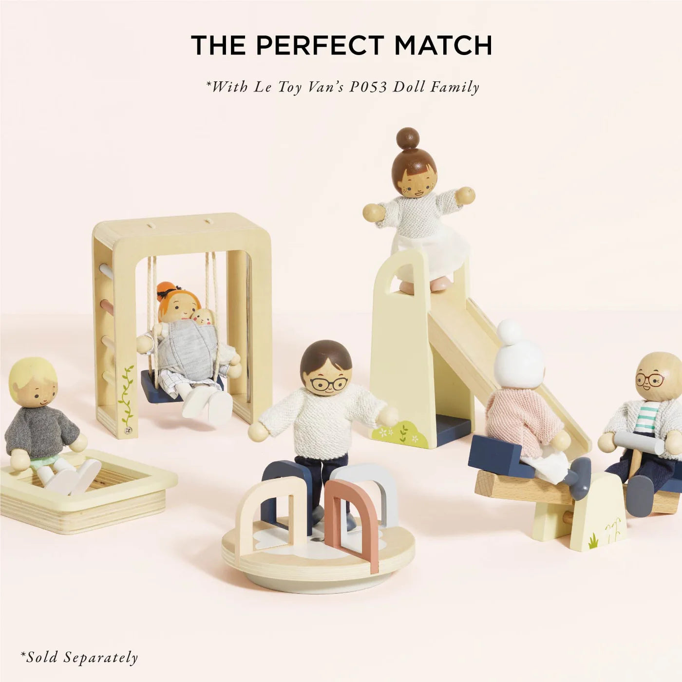 Outdoor Play Dollhouse Furniture Set