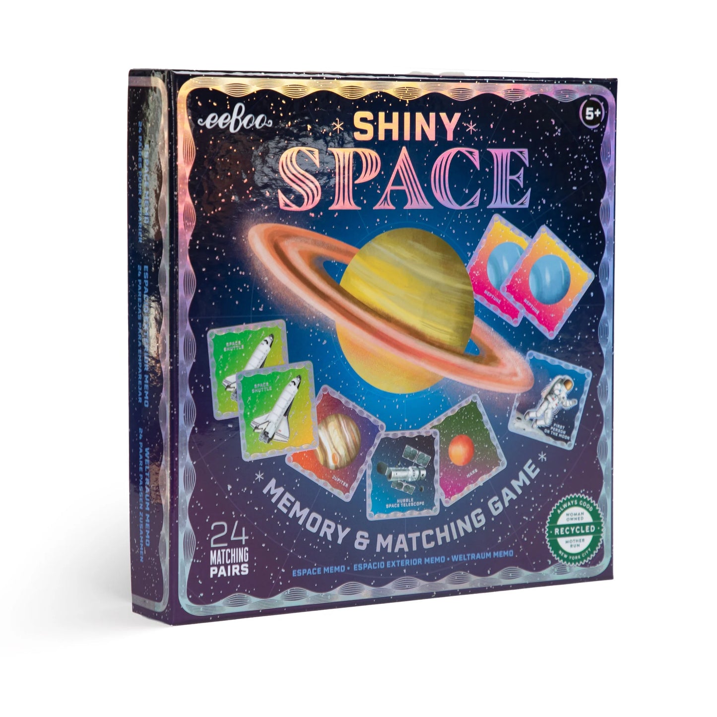 Shiny Space Memory Game