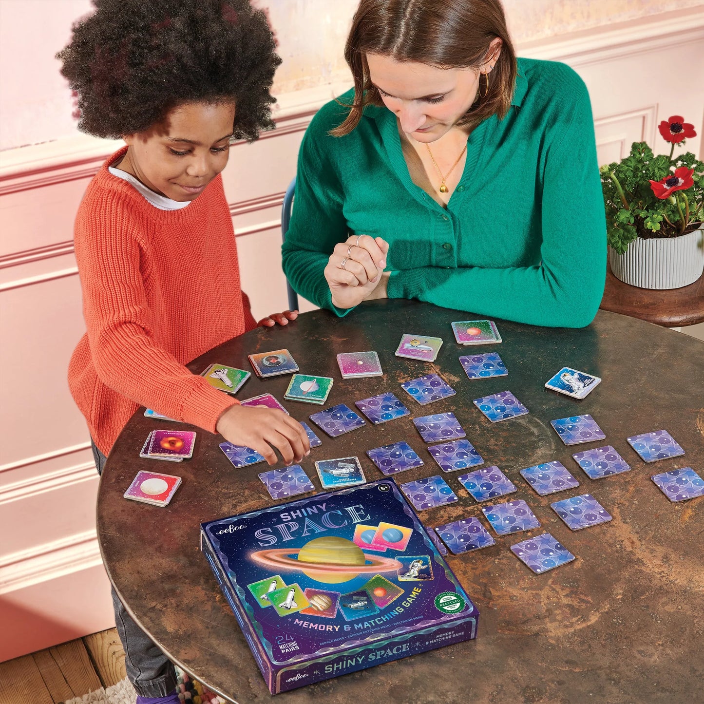 Shiny Space Memory Game