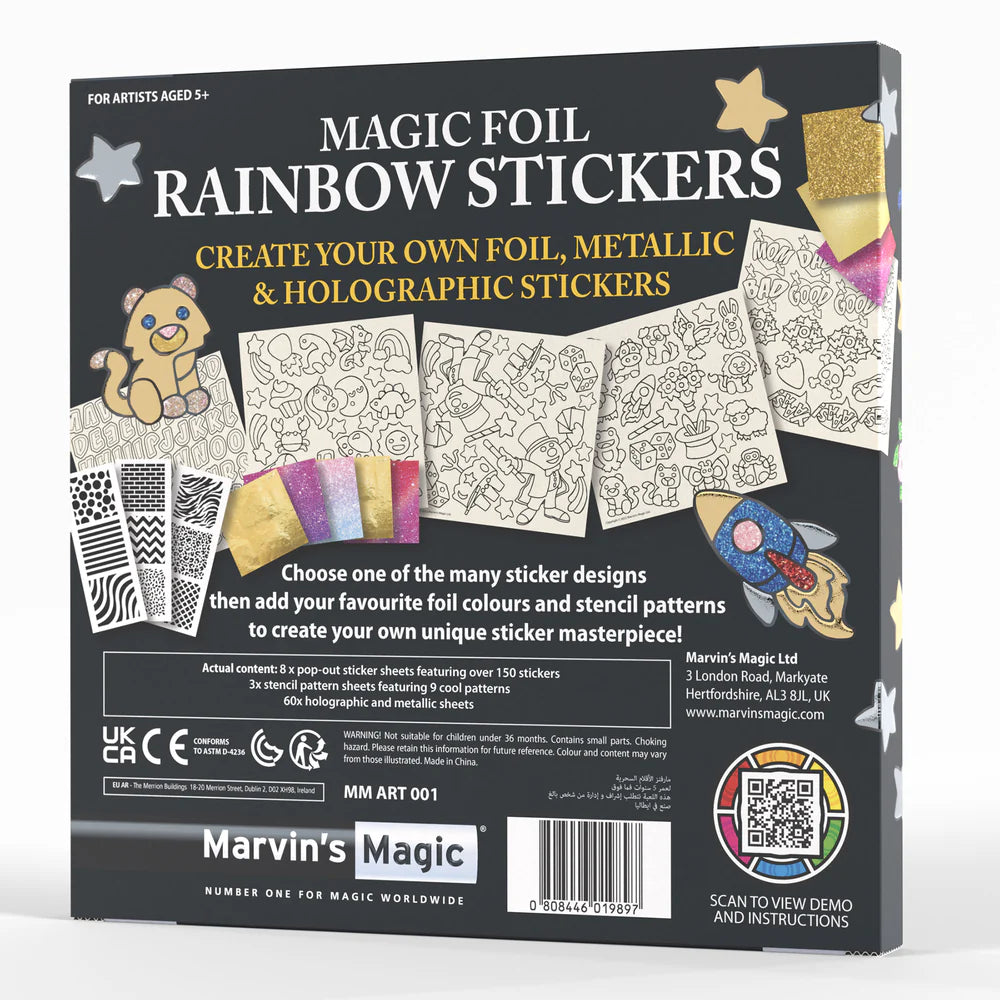 Marvin's Magic Foil Stickers