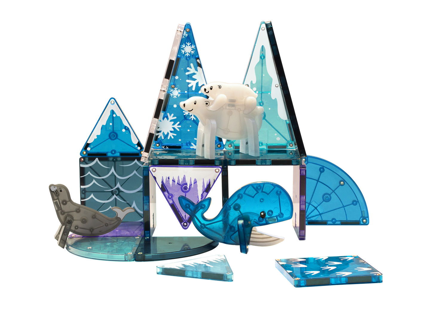 Magnatiles 25pc Arctic Animals