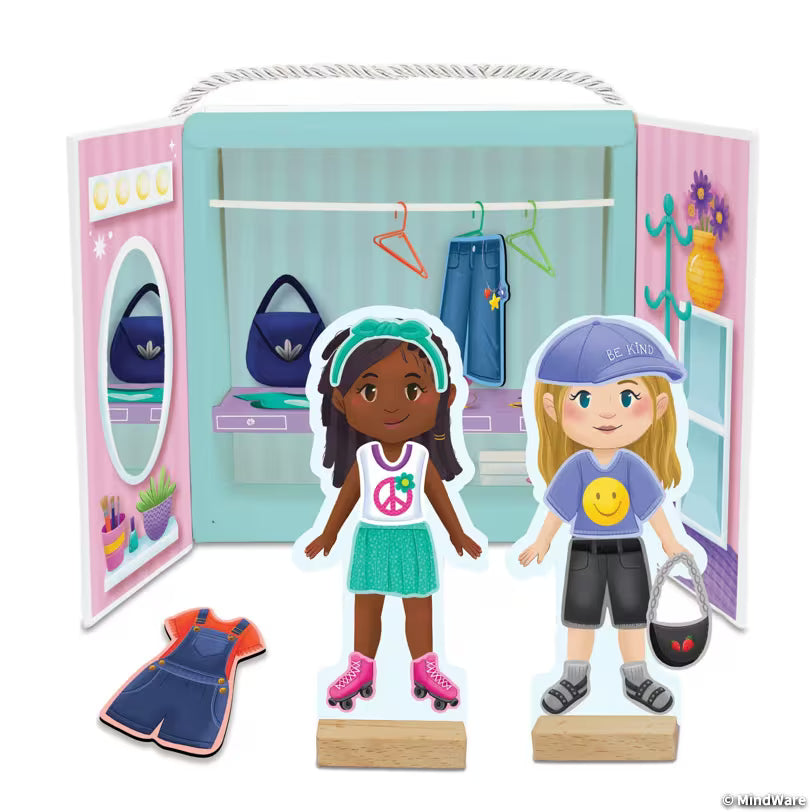 Magnetic Dress Up: Fashion Friends Playset