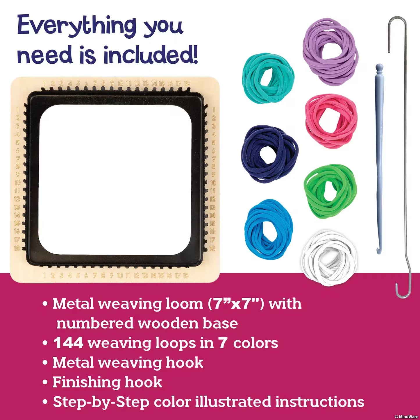 MYO Potholder Weaving Loom Kit