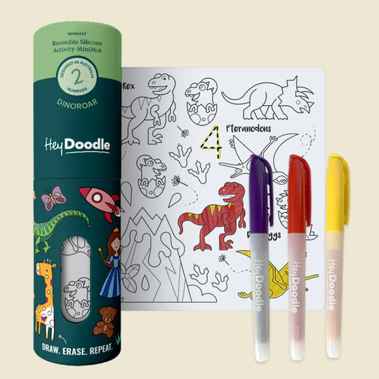 DinoRoar Mini Coloring & Doodle Mat