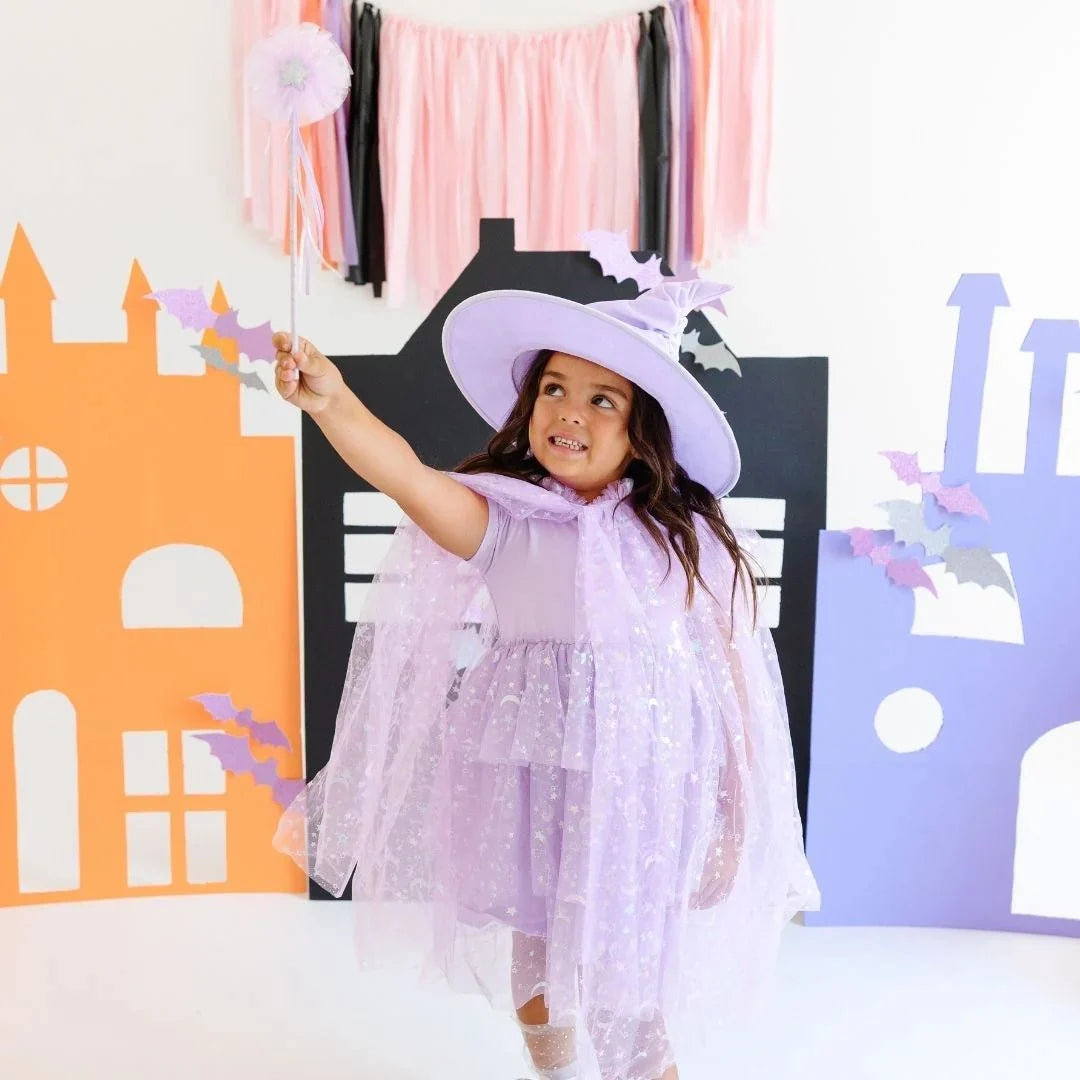 Lilac Moon and Stars Dress