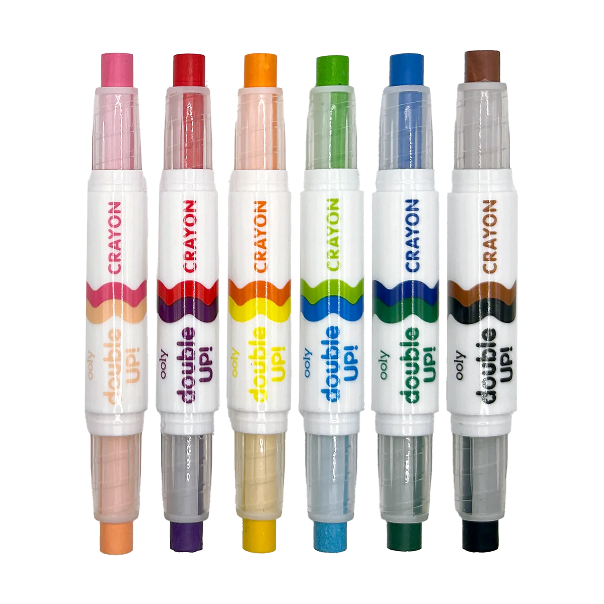 Double Up! Double-Ended Crayons - Set of 6