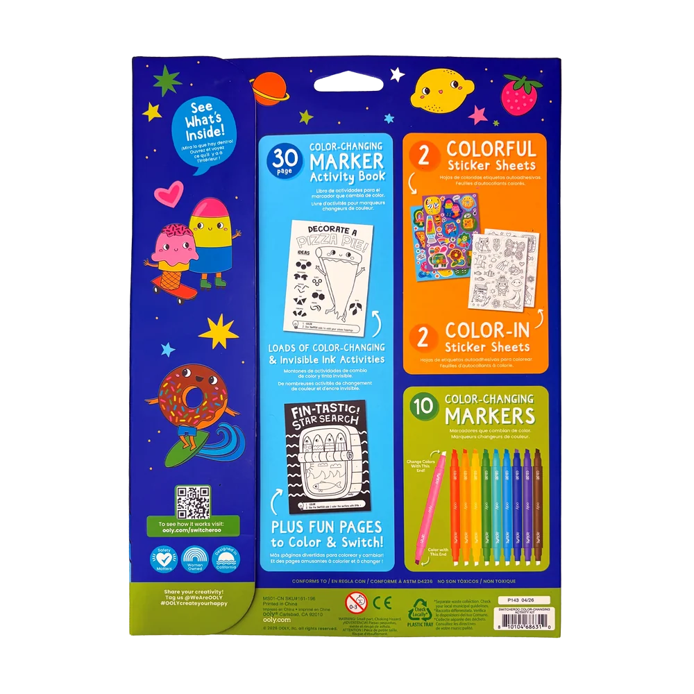 Switch-Eroo Color Changing Activity Kit