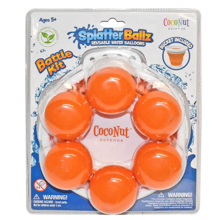 SplatterBallz Reusable Water Balloon Battle Kit