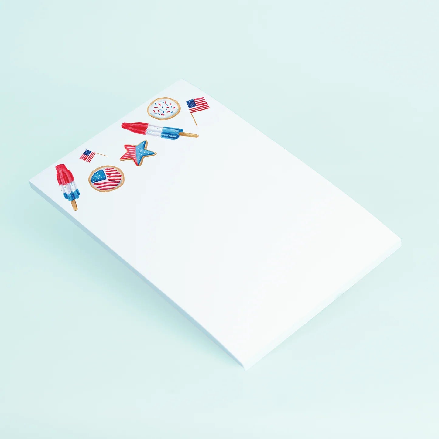 4th of July Treats Notepad