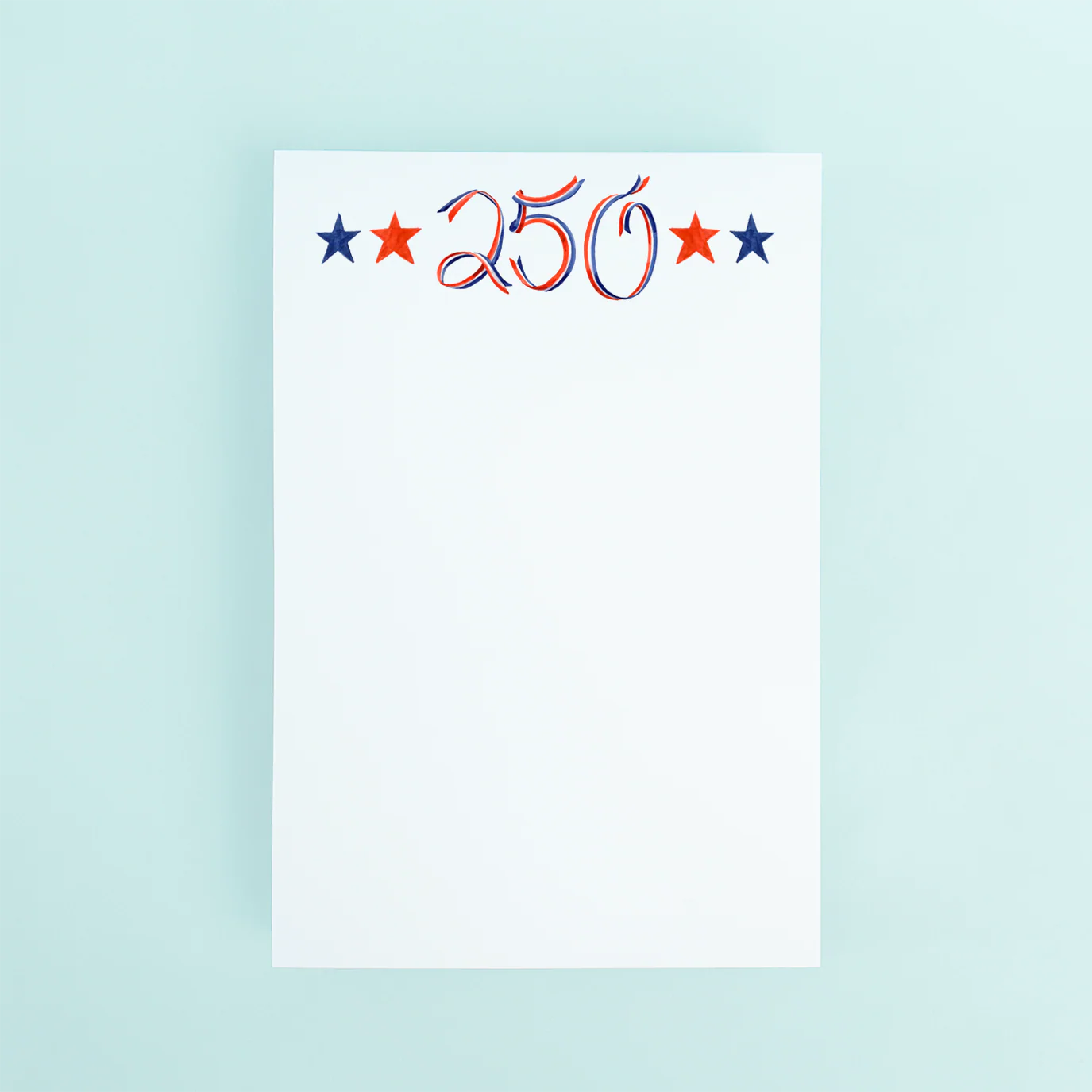4th of July 250th Notepad