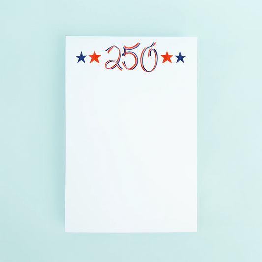 4th of July 250th Notepad