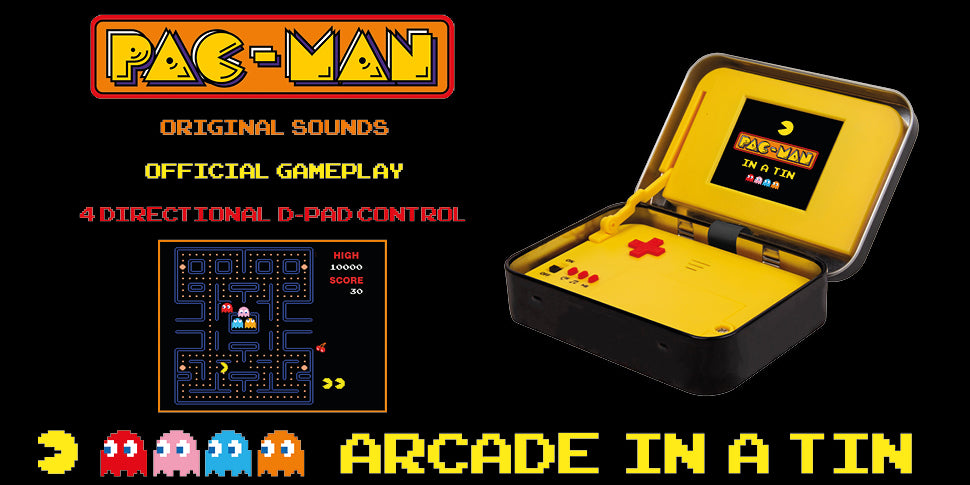 Pac-Man Arcade in a Tin