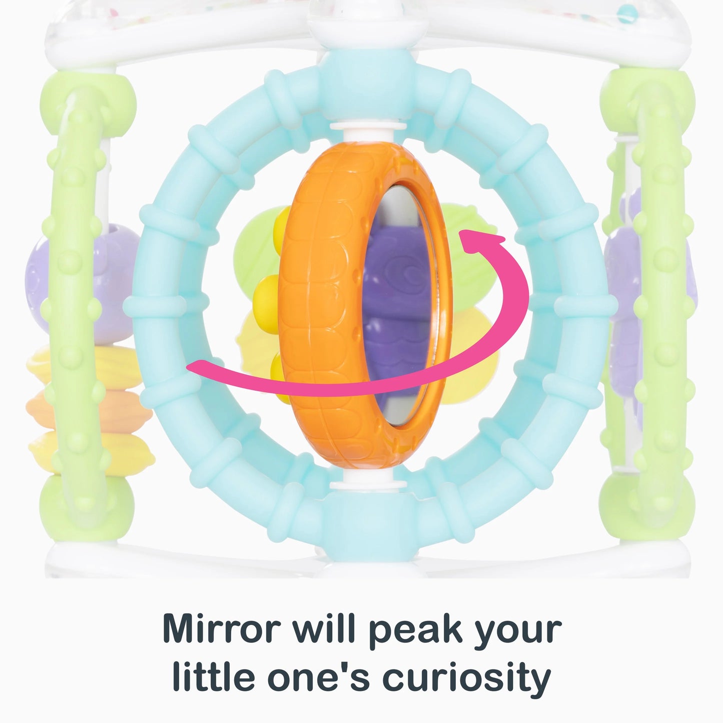 Smart Steps Grab N' Spin Rattle and Teether
