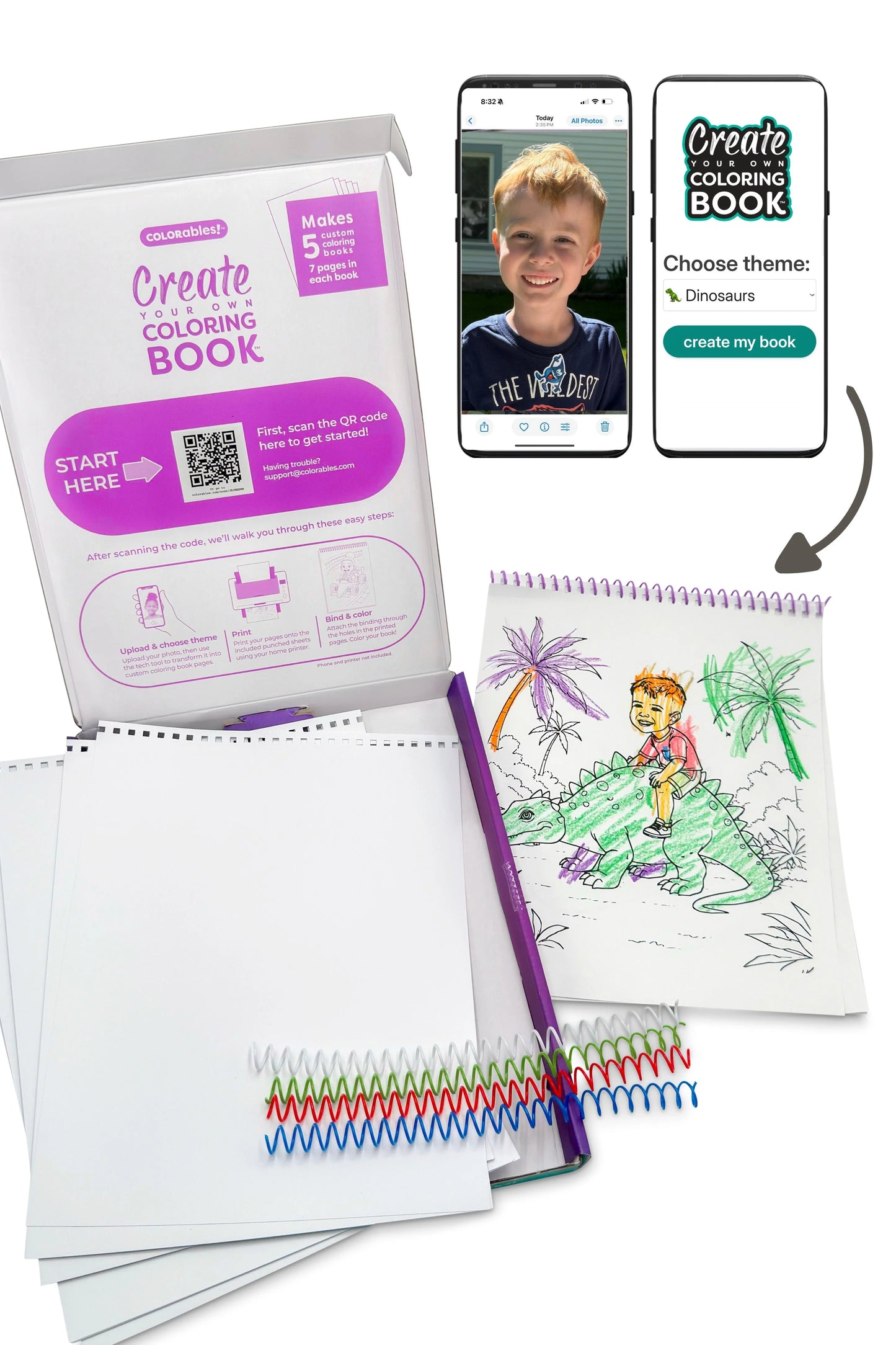 COLORables! Create Your Own Book Kit