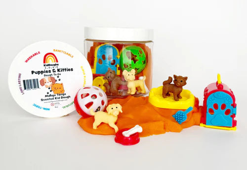 Puppies and Kitties Play Dough Kit