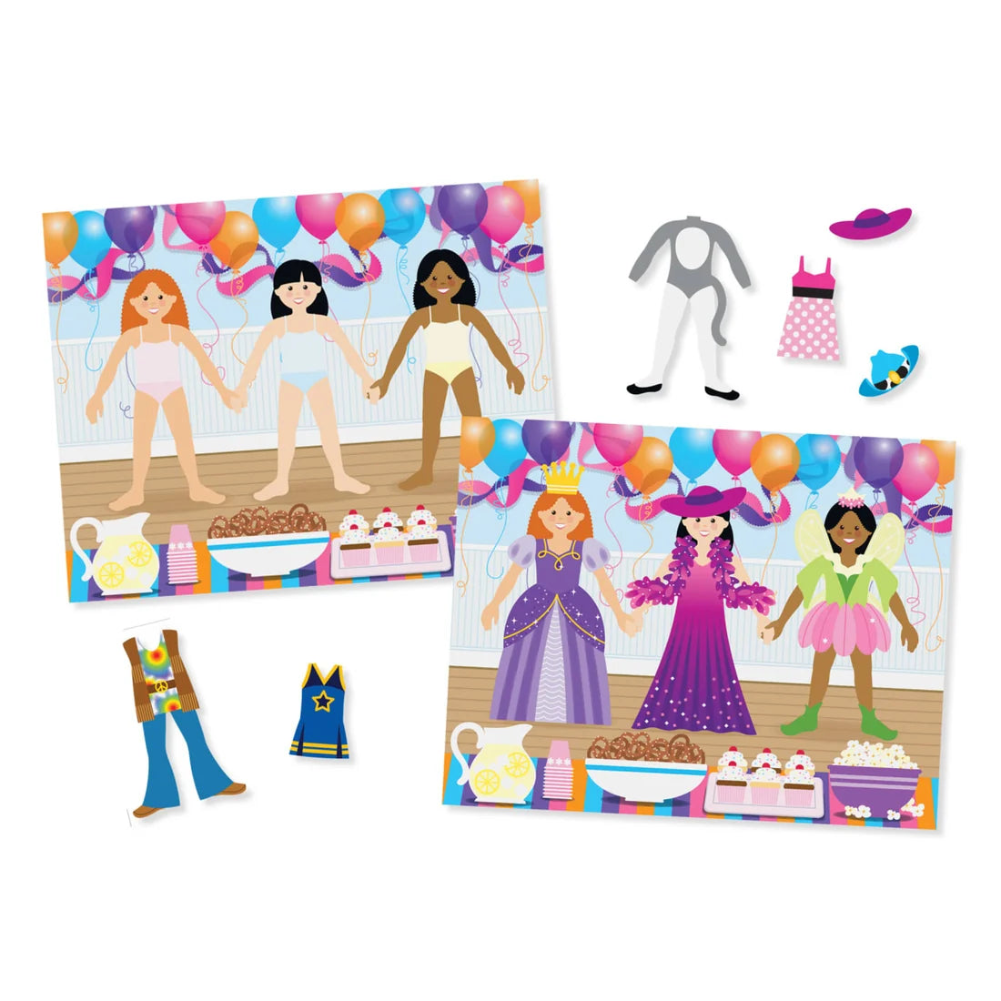 Reusable Sticker Pad Dress-Up