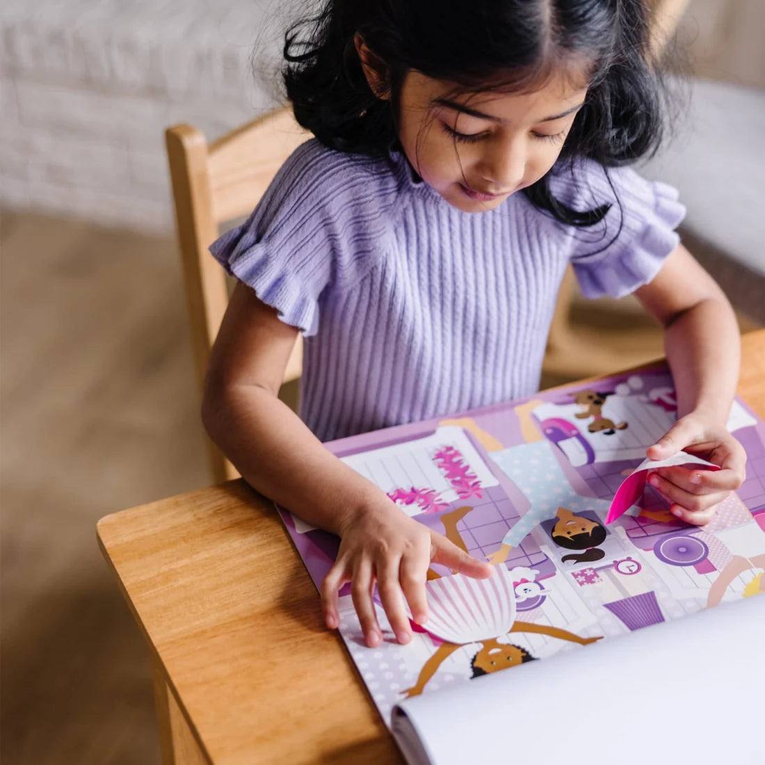 Reusable Sticker Pad Dress-Up