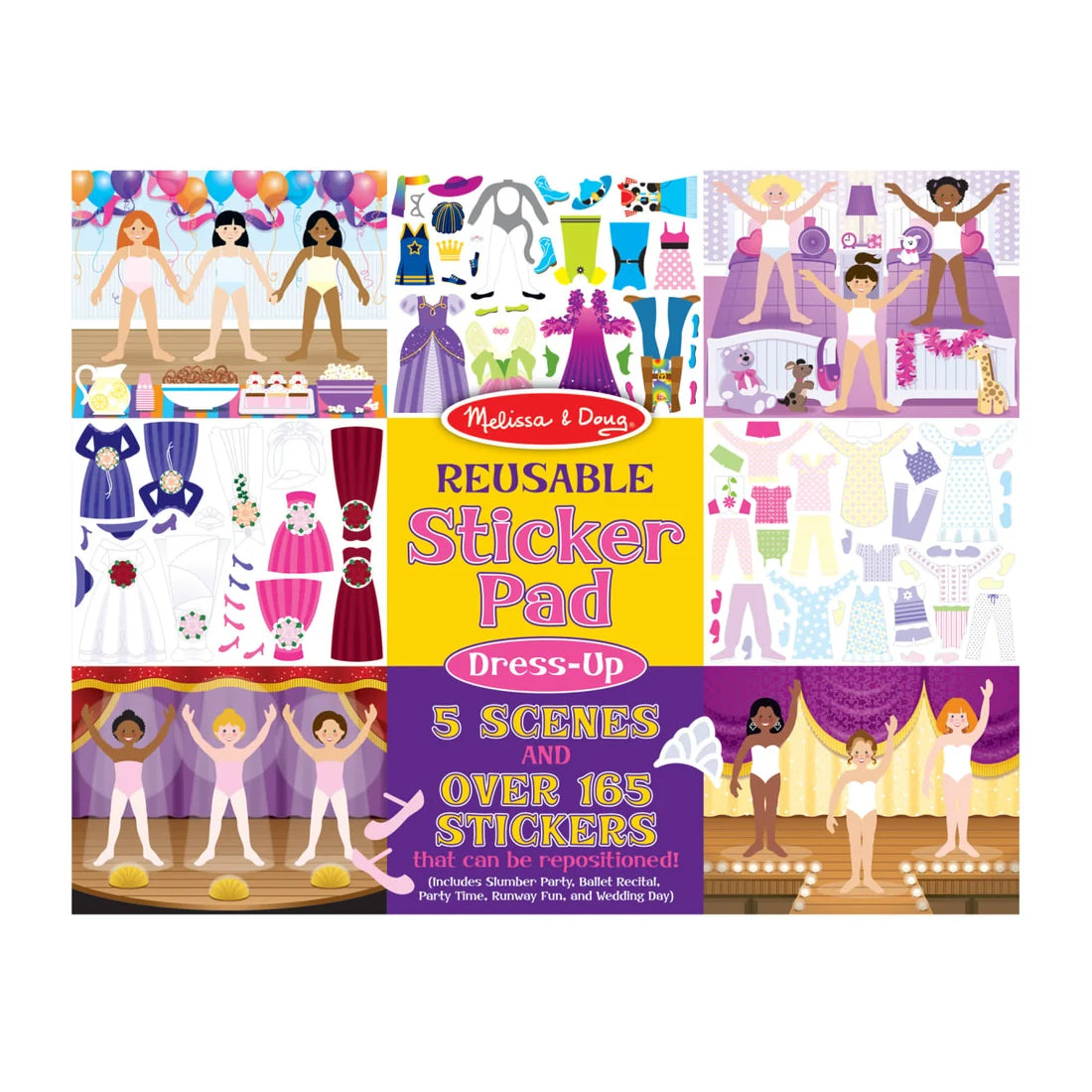 Reusable Sticker Pad Dress-Up