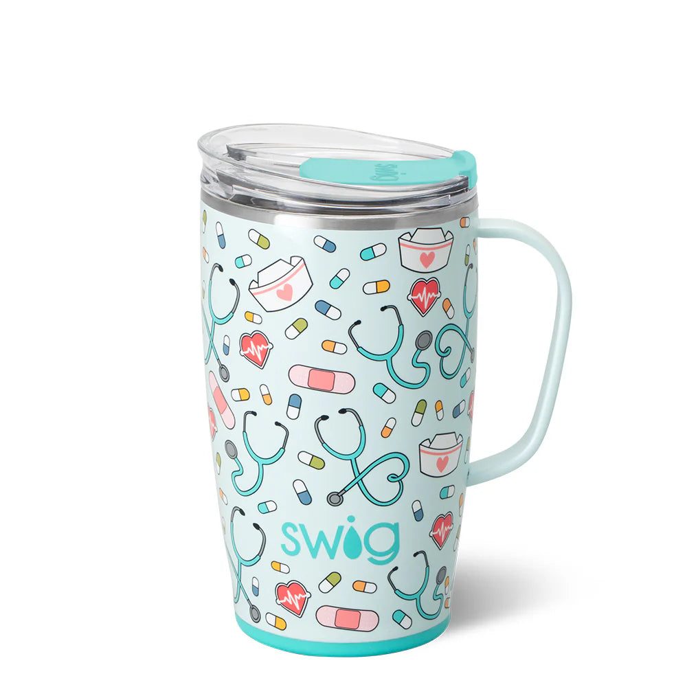 Swig Scrub Life 18oz Travel Mug