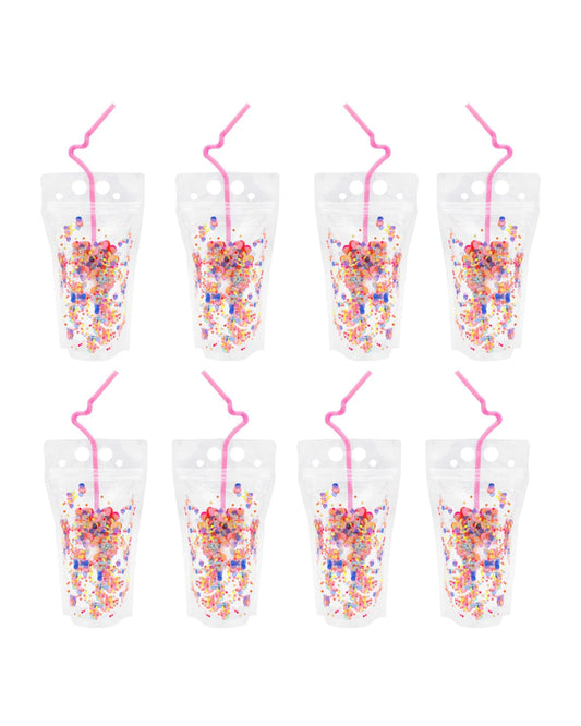 Packed Party Say Cheers Reusable Drink Pouches